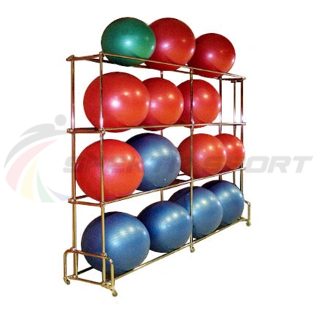 Купить Стеллаж для гимнастических мячей 16 шт в Северо-Курильске 