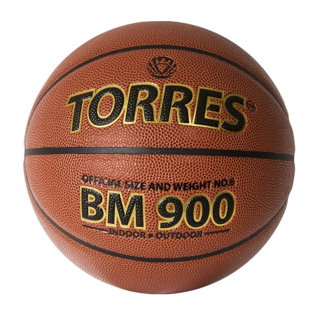 Купить Мяч баскетбольный "TORRES BM900" р.6 в Северо-Курильске 